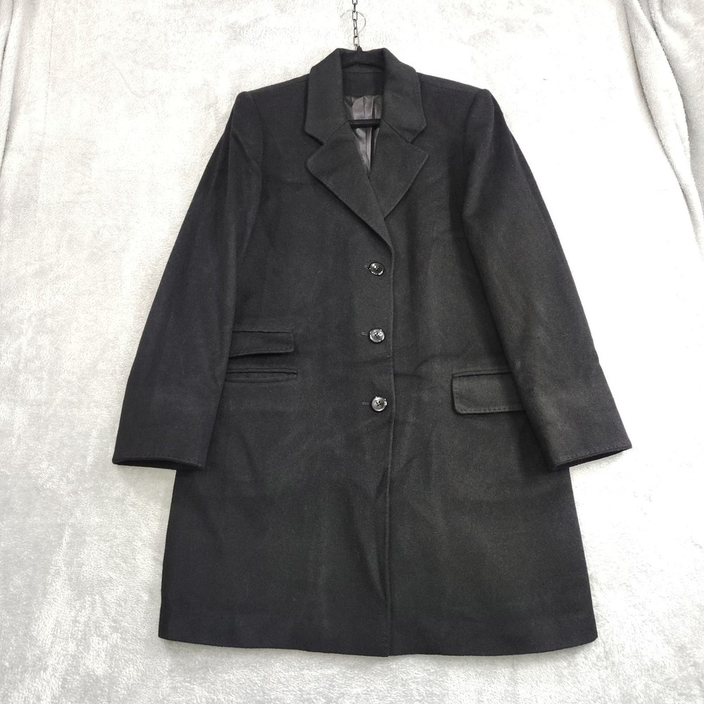 Vtg Fleurette Long Coat 14 Saks Fifth Ave Collection 100% Camel Hair Made In USA